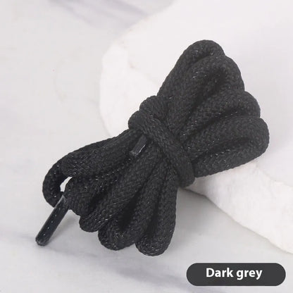 Oval shoelace adapter rope in various colours, showing 1.0cm width and length options for sweatshirts and hats.