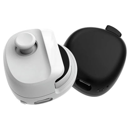 Black and white USB game stick controller measuring 8.8cm with rocker auxiliary features