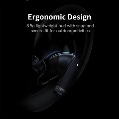 Pearl White and Obsidian Black true wireless earbuds with charging case on a table.