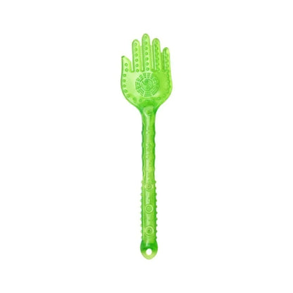 Gossip skin scraping massager in green and orange plastic designs for fitness and massage