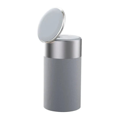 A 3-in-1 device that wirelessly charges iPhones and AirPods, plays Bluetooth audio, and has a touch-sensitive lamp