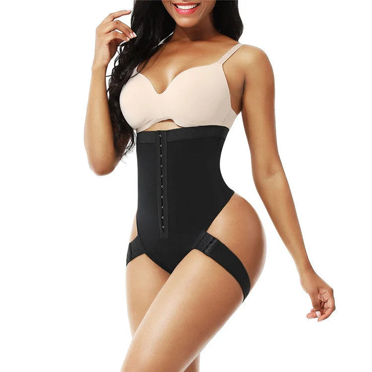 Butt Lifter Control Panties Seamless Shapewear in black and skin tone