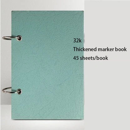 Premium sketchbook with high-quality marker paper in various colours and sizes