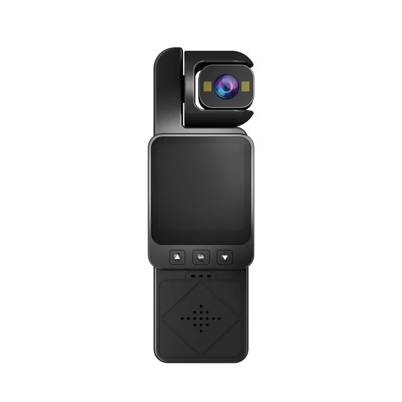 Handheld Portable Camera for Sports and Outdoor Use, ABS Plastic Body, 11cm Compact Size, Black or Silver, Lightweight Travel Camera for Hiking and Activities