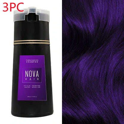 A versatile hair colouring shampoo that covers grey hair and provides long-lasting, vibrant colour in a range of natural-looking shades.