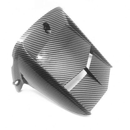 Water transfer printing rear tyre protective fender in white, single rear mudguard sand plate