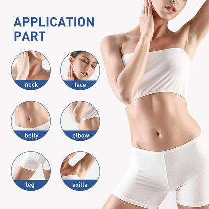 30ml tube of body whitening cream for underarm dullness with nicotinamide and retinol