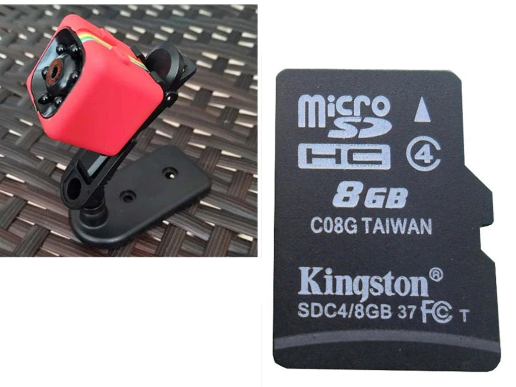SQ11 Mini Camera with 1080P HD video, night vision, and infrared recording for capturing high-quality footage