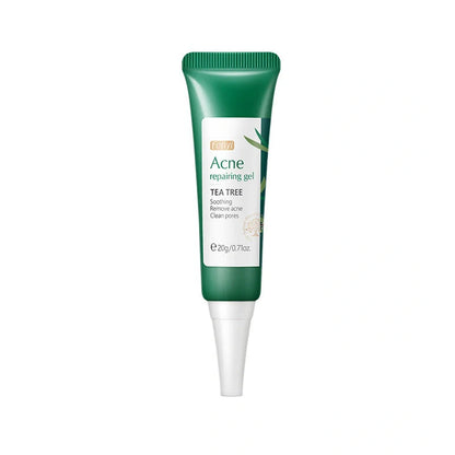20g moisturising skincare container with acne medicine and tea tree oil formula