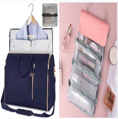 Stylish and durable carry-on travel bag with convenient organization pockets and versatile storage options