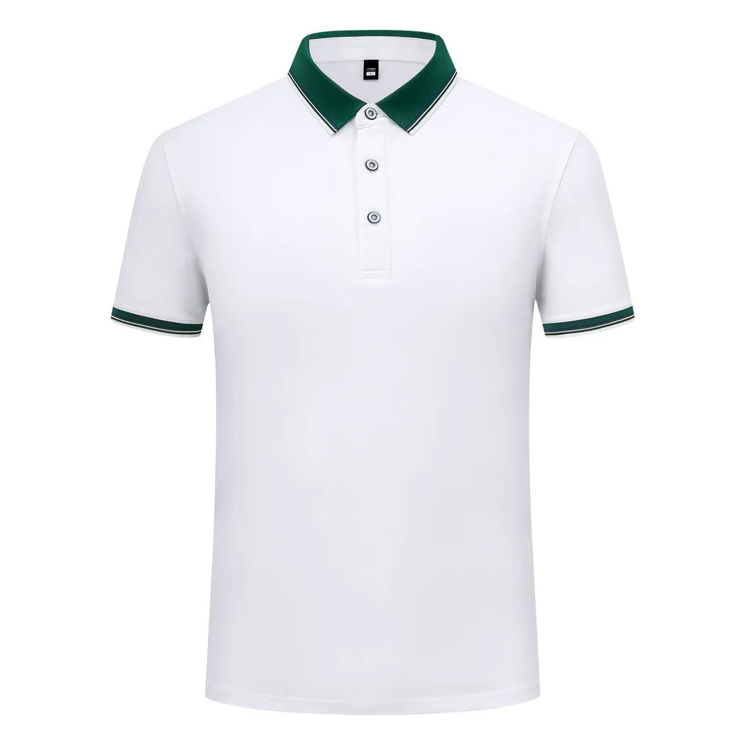 185g print polo shirt in straight pullover fit, short sleeve, colour matching, sizes S to 4XL