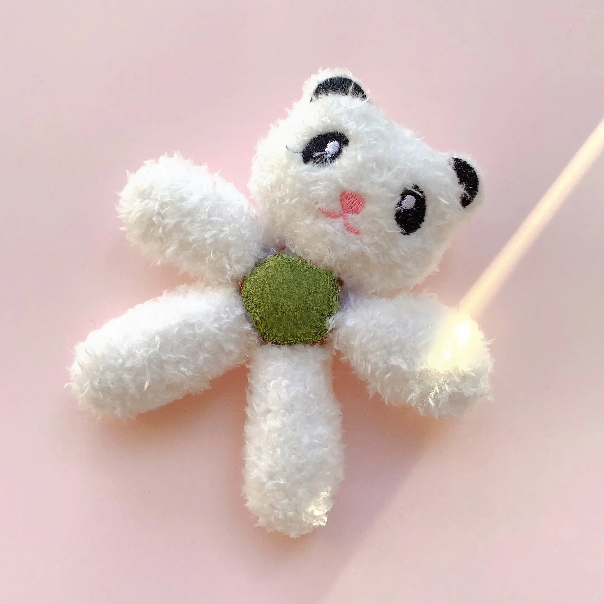 Edible catnip ball chewing toy in character design for indoor cats