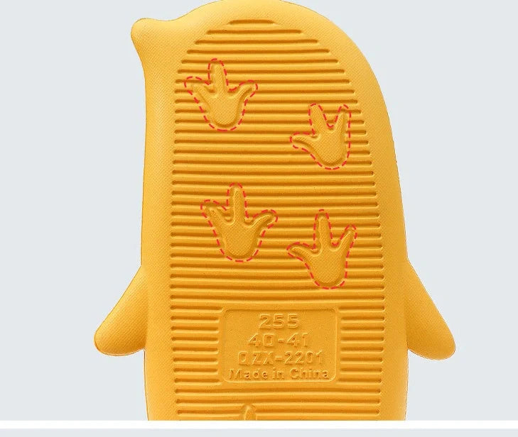 Children's penguin princess sandals with non-slip soles in multiple colours