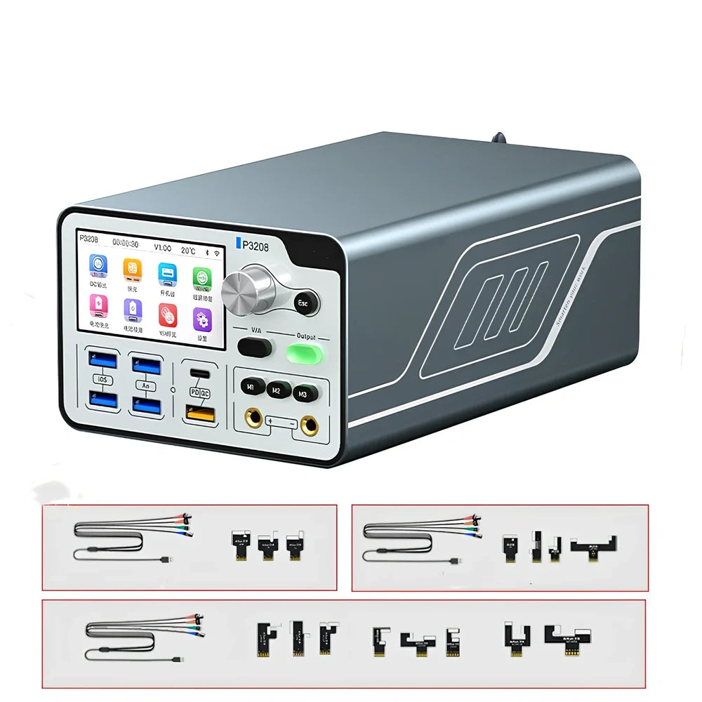 320W intelligent regulated power supply with 3.0-inch display for mobile phone maintenance testing