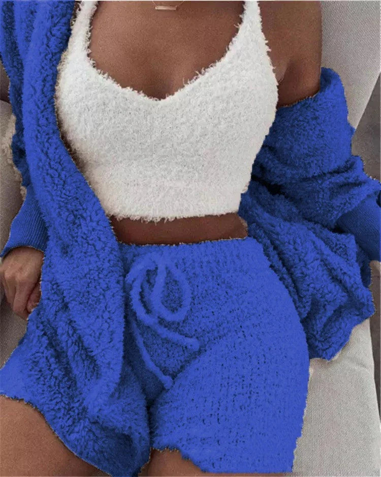 Cozy and stylish women's lounge pajama set in various colors and sizes