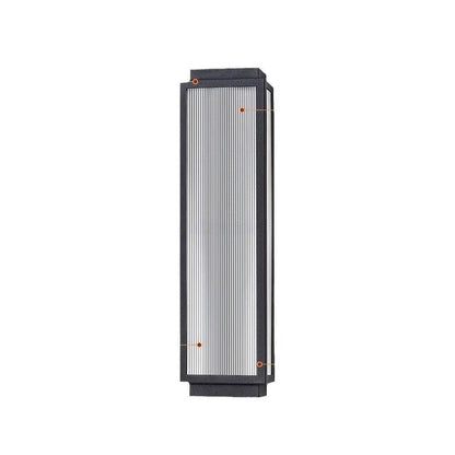 Stainless steel outdoor wall lamp for courtyard and garden lighting in four available sizes