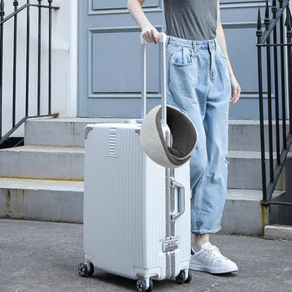 Comfortable U-Shaped Travel Neck Pillow in various colors, designed to provide superior neck support and relaxation during long journeys.