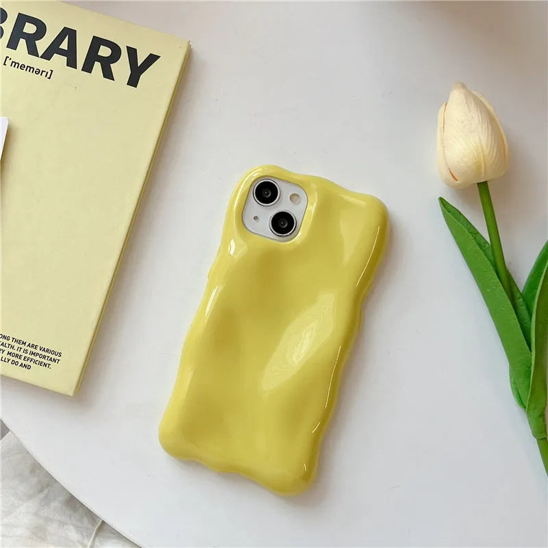 3D macaron candy coloured all-inclusive TPU phone case for iPhone with bracket and magnetic suction, shown in five colours