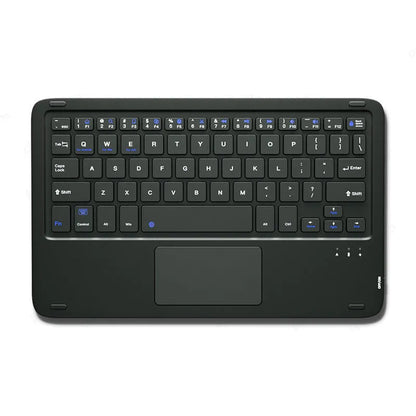 Wireless Bluetooth keyboard and mouse combo kit in pink with charging cable