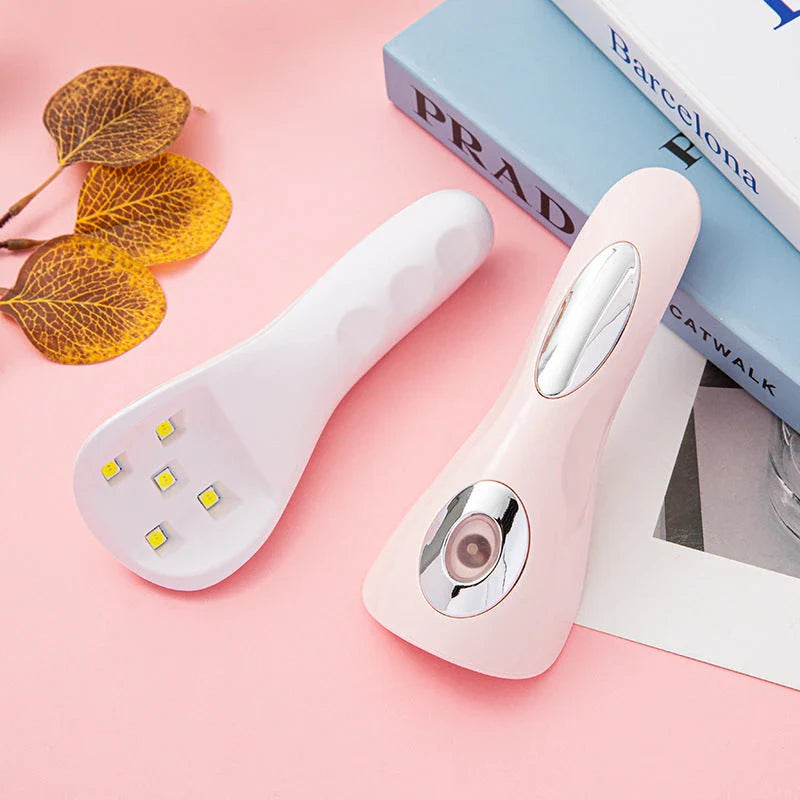 Rechargeable Handheld UV LED Nail Dryer for Gel Manicures