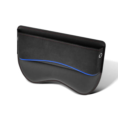 Waterproof leather car seat storage box organiser in a choice of five colours