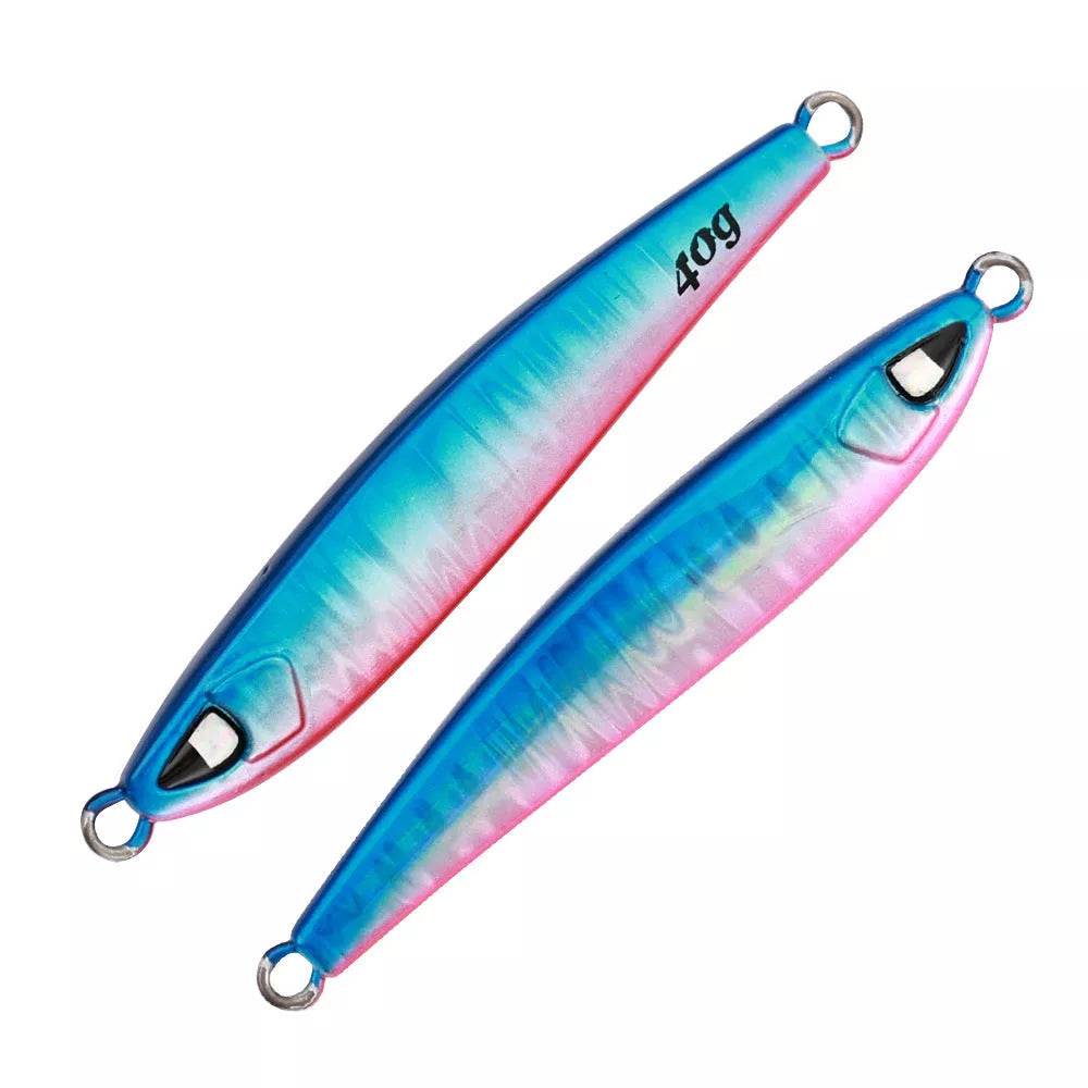 Sea Fishing Long Shot Iron Bait in various colours and weights