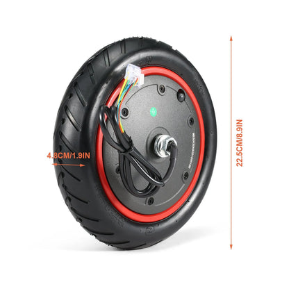 8.5 inch black butyl rubber inner tube for Pro 350W electric scooter wheel