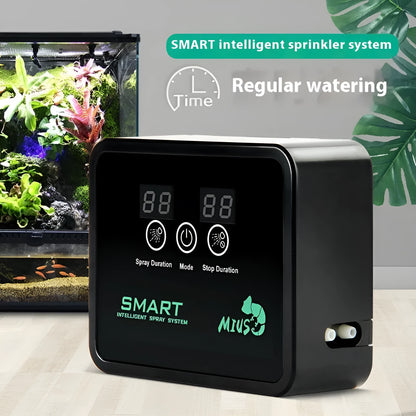 Rain Forest cylinder timing spray system for simulated rainfall humidification, 0.7KG, intelligent spray unit
