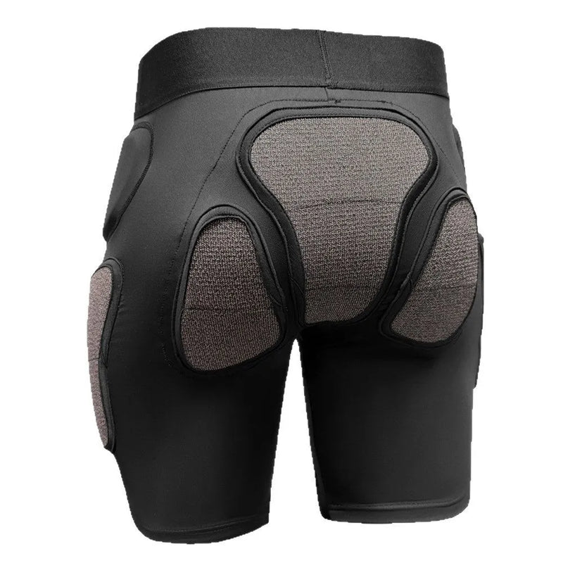 X-ray Diffraction Ski Protective Gear Anti-fall Pants Hip Pad Knee Pad Inner Wear Cushion: Multi-sport impact protection with waist and knee coverage in S, M, L, XL sizes for skiing, cycling, and extreme sports.
