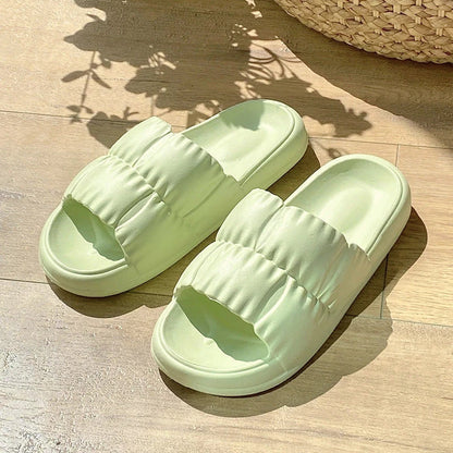 Stylish and comfortable bathroom slippers with a variety of vibrant color options, featuring a durable, waterproof, and anti-slip sole for all-day wear.