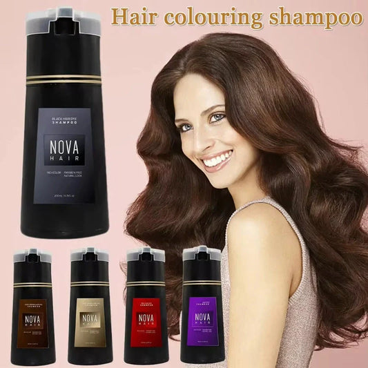 A versatile hair colouring shampoo that covers grey hair and provides long-lasting, vibrant colour in a range of natural-looking shades.