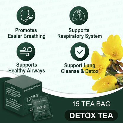 Box of 15 sugar free hairy flower tea bags with 2-year shelf life