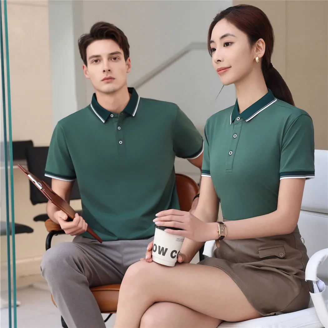 185g print polo shirt in straight pullover fit, short sleeve, colour matching, sizes S to 4XL
