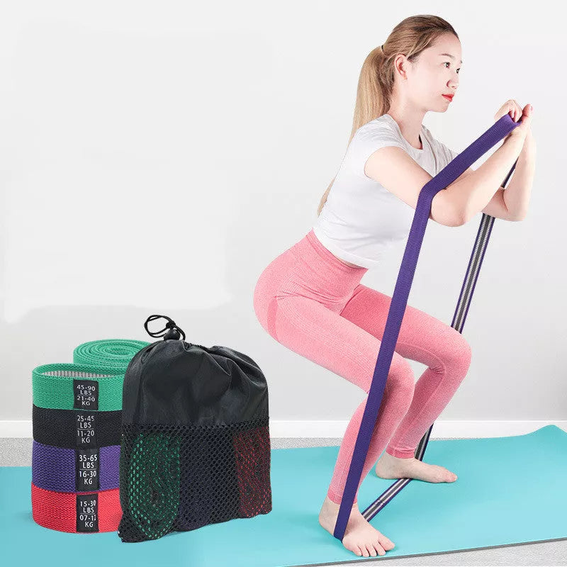 Multi-functional Fitness Stretching Hip Band in four resistance levels