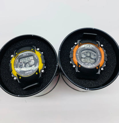 Children's digital electronic watch with multiple functions and 10m waterproof rating