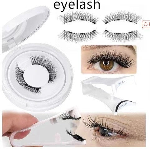 Luxurious magnetic mink false eyelashes for easy application and a glamorous look.