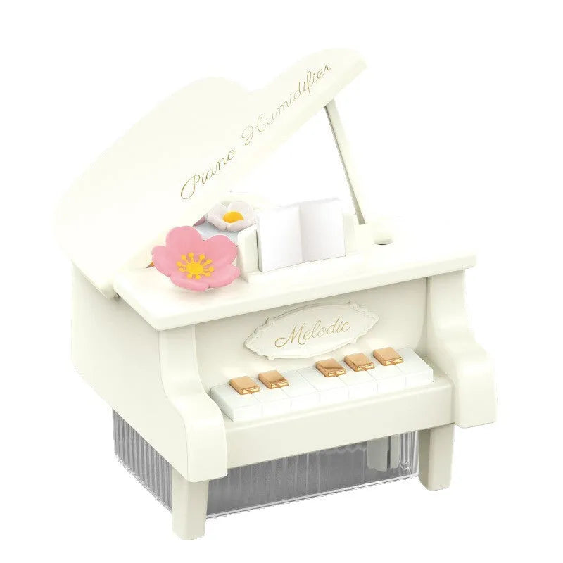 Small square office desk surface panel bedroom ultrasonic aroma diffuser, 1.25W USB-powered with built-in battery for 10-20 square metres, featuring quiet 36-45dB operation and 2-8 hour timing function.