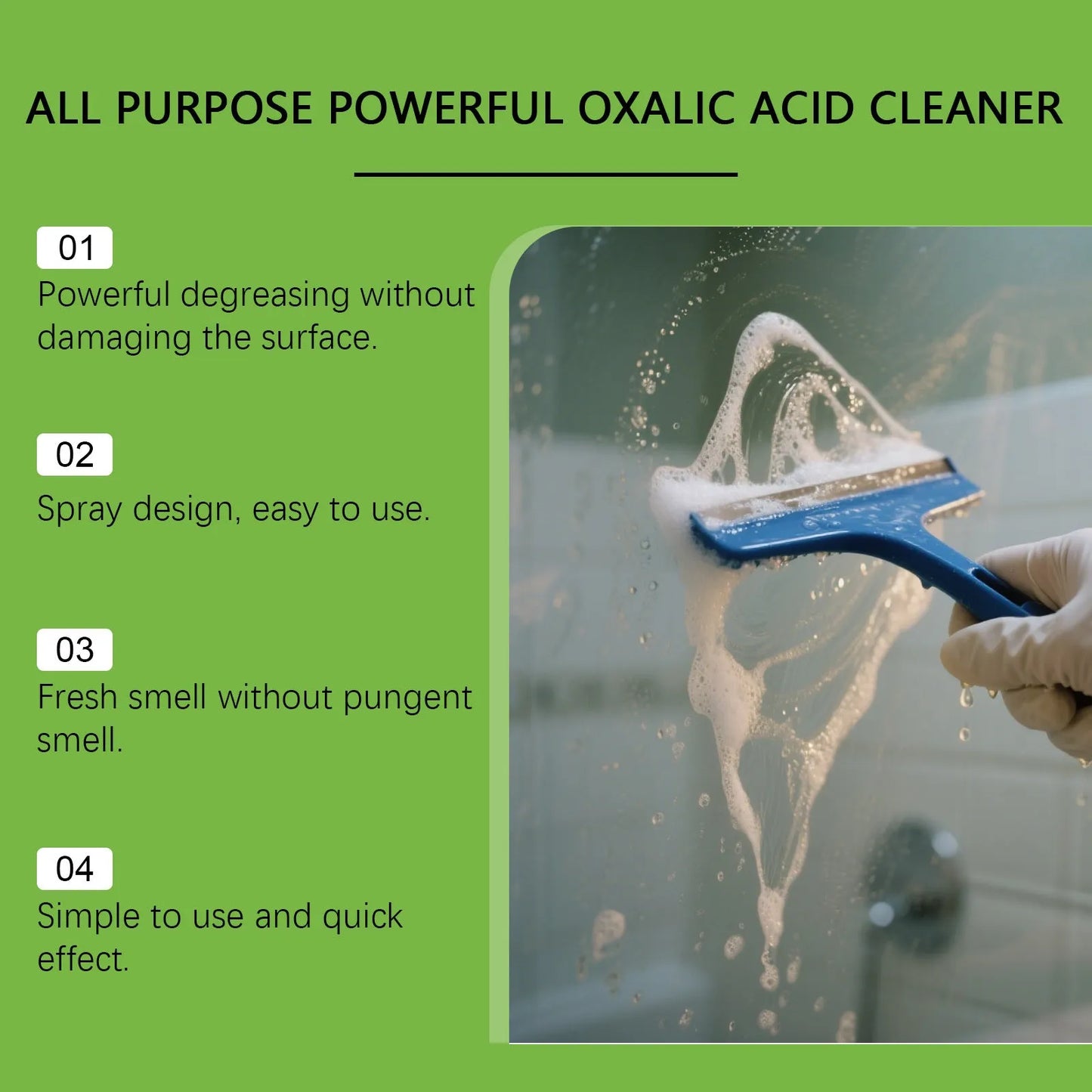 200ml bottle of multi functional household grease cleaning spray with spray nozzle.