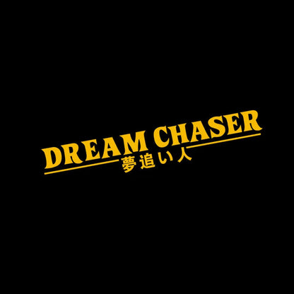 Dream Chaser design car rear window sticker in PET material measuring 40x7 cm