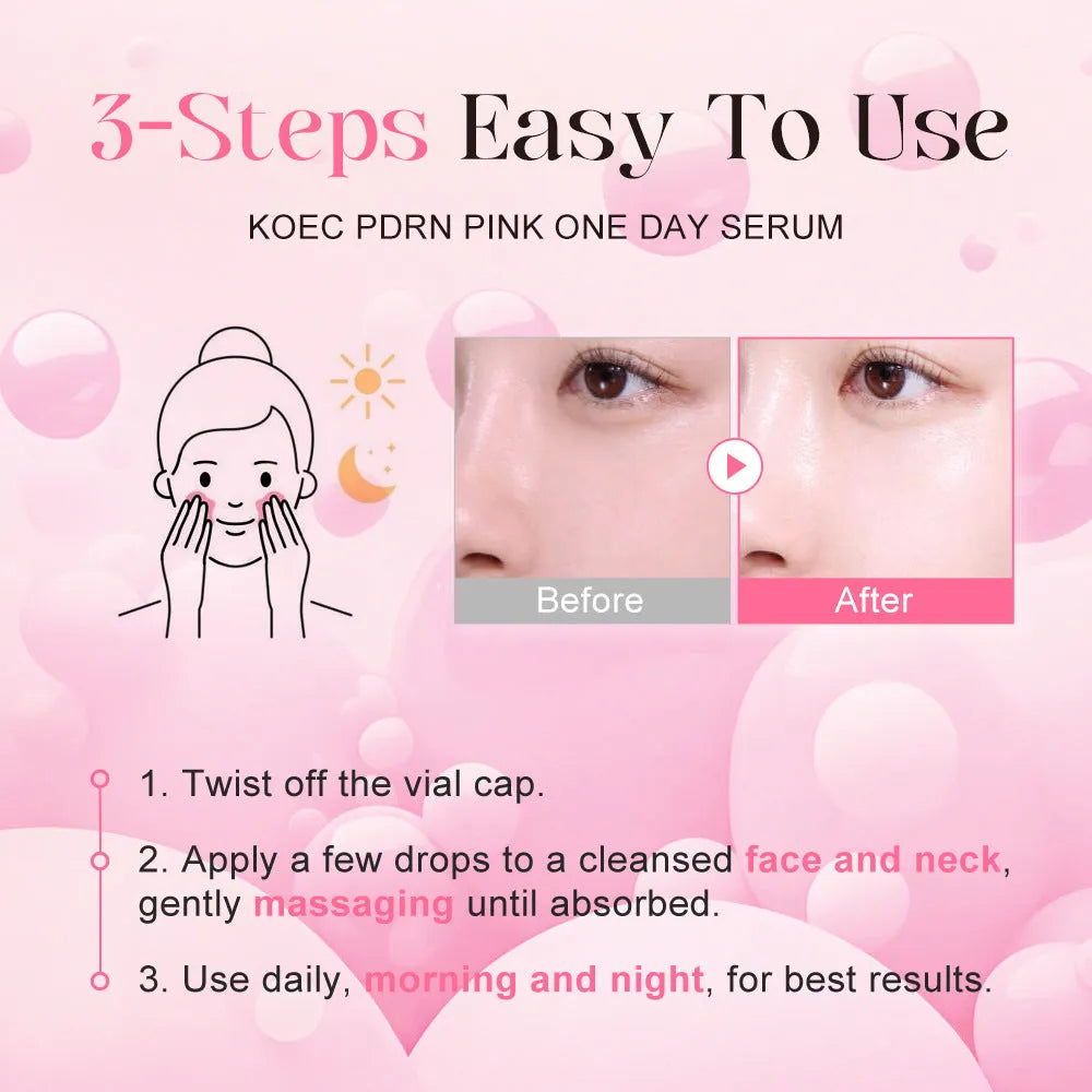 KOEC powder polypeptide moisturising face mask 10 pack with latex sheets