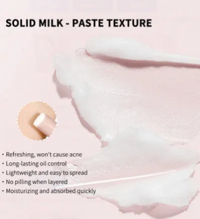 Pore invisible mattifying base stick for shine reduction and skin brightening