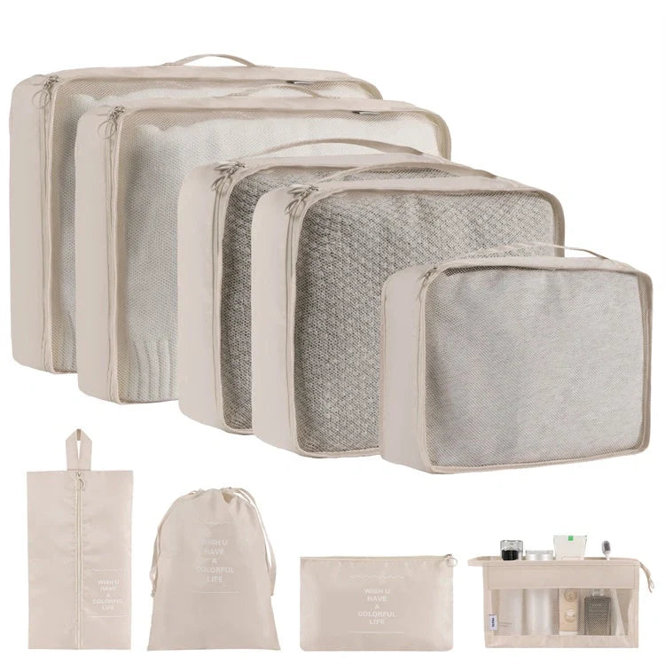 Stylish solid colour polyester storage bags for home organisation