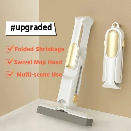 Versatile Microfiber Mop Set with Single-Handed Grip, Push-Pull Design, and Eco-Friendly Materials for Easy Floor Cleaning