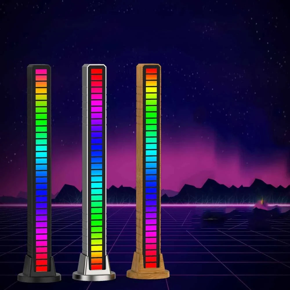 A LED strip light that automatically synchronizes with the beat of your music, creating a dynamic, RGB-powered light show for a mesmerizing ambiance.