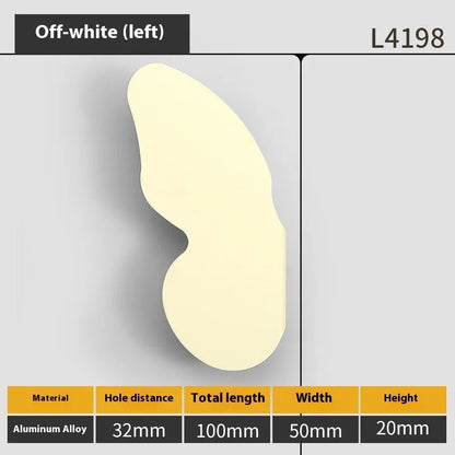 Butterfly cartoon cabinet door handle in multiple colours for children's room furniture