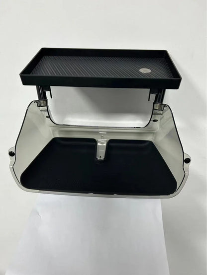 Tesla Model 3 and Y ETC storage box in Black mounted under vehicle touchscreen