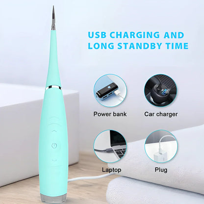 Premium Ultrasonic Sonic Dental Scaler - Powerful vibrations for deep cleaning and teeth whitening