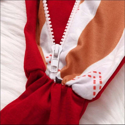 Family Christmas Matching Pyjamas in Festive Fox Design - Cosy cotton sleepwear for the whole clan