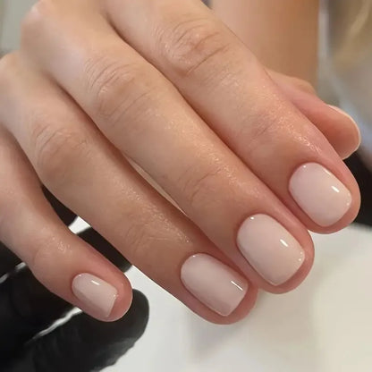 Plastic nail art set in solid colour MY119 for ladies fashion decoration