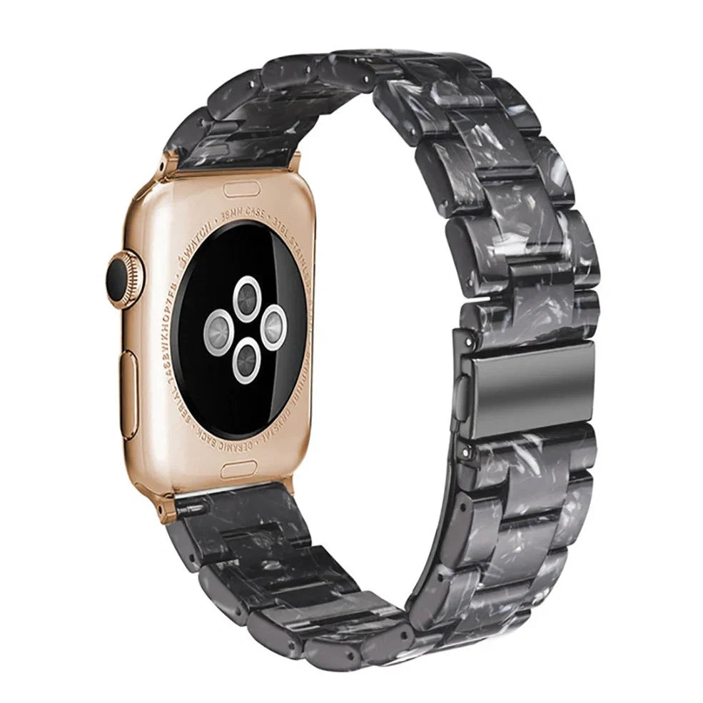 Apple Resin Slim Watch Band in multiple colours showing lightweight 35g construction and compatibility with Apple Watch